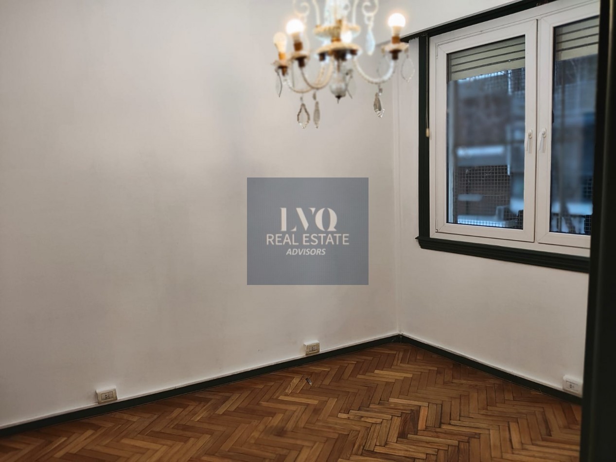 RECOLETA 2 Ambientes muy amplios 40m² + Patio Interno 6m²