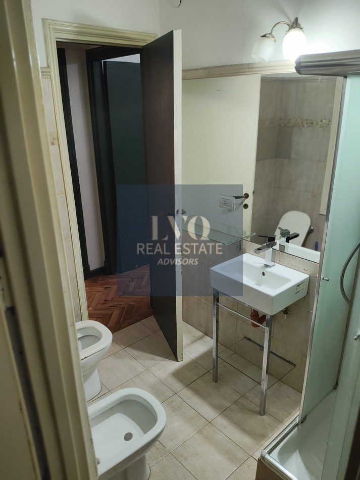 RECOLETA 2 Ambientes muy amplios 40m² + Patio Interno 6m²