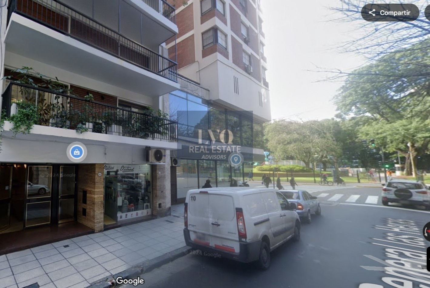 RECOLETA 1 Ambiente - Av. Las Heras 1621 Piso 4 Depto E - AMOBLADO + Balcon- A metros de la Plaza VICENTE LOPEZ