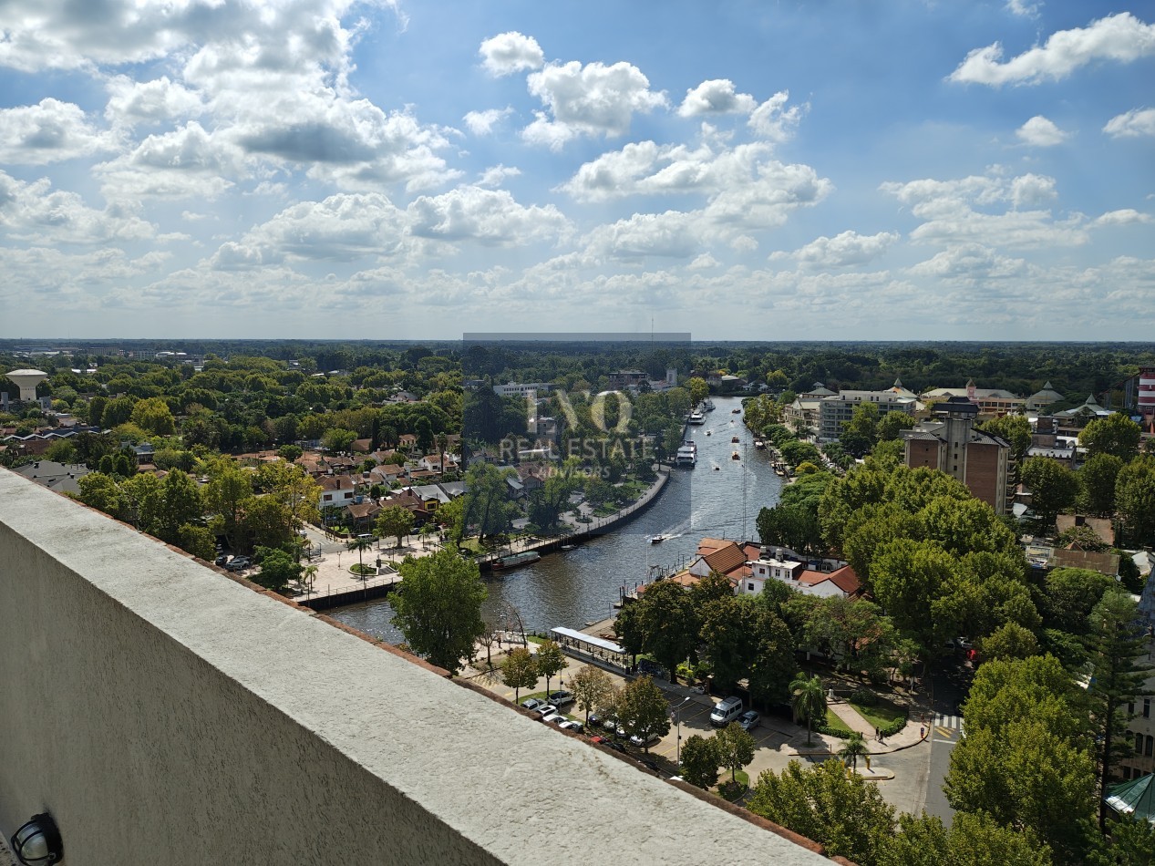 TIGRE 2 Ambientes 53m² con Balcon 5m² Vista 360° RIO TODO SOL + FULL Amenities SUM + PICINA + Laundry.-