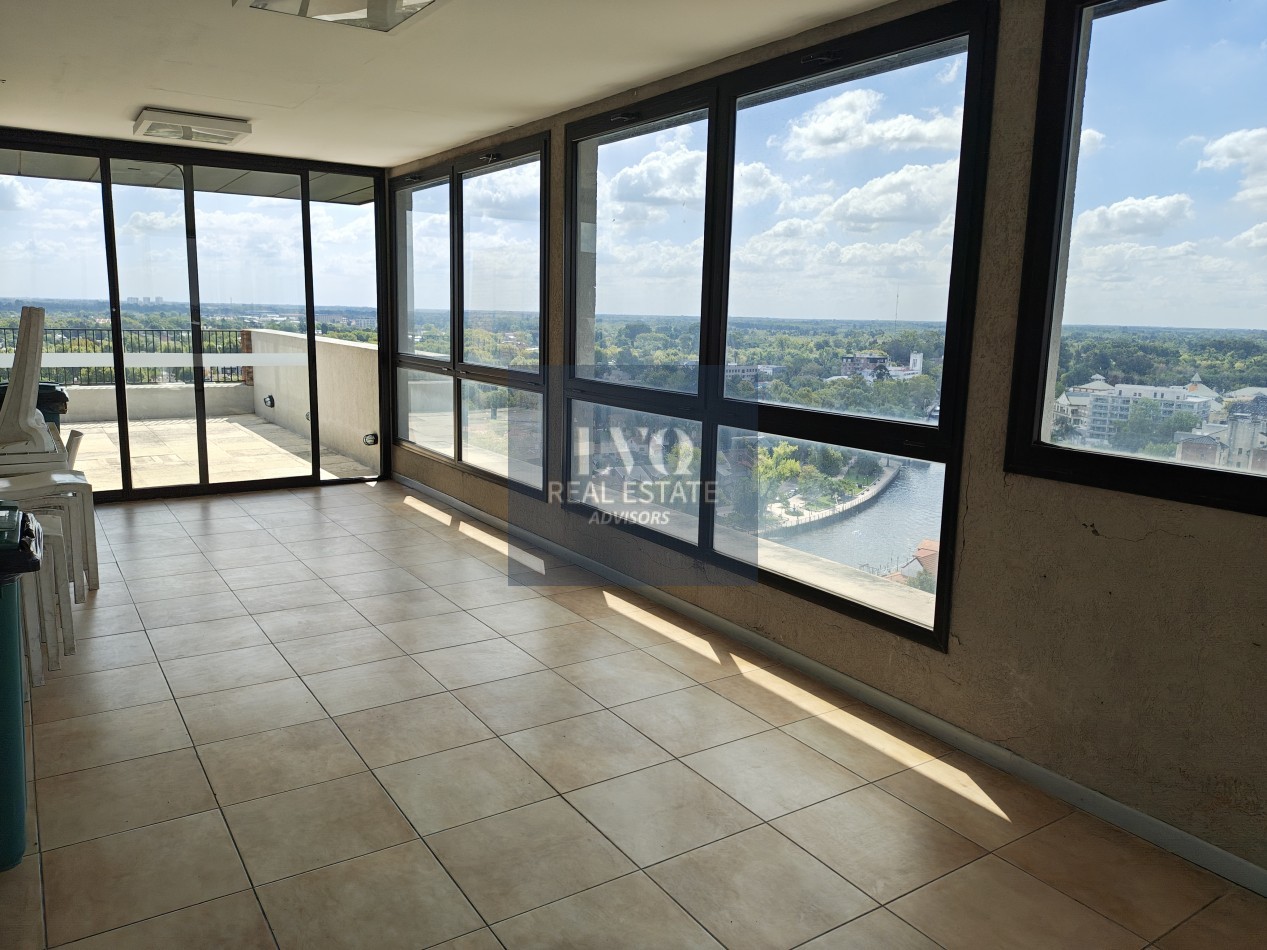 TIGRE 2 Ambientes 53m² con Balcon 5m² Vista 360° RIO TODO SOL + FULL Amenities SUM + PICINA + Laundry.-