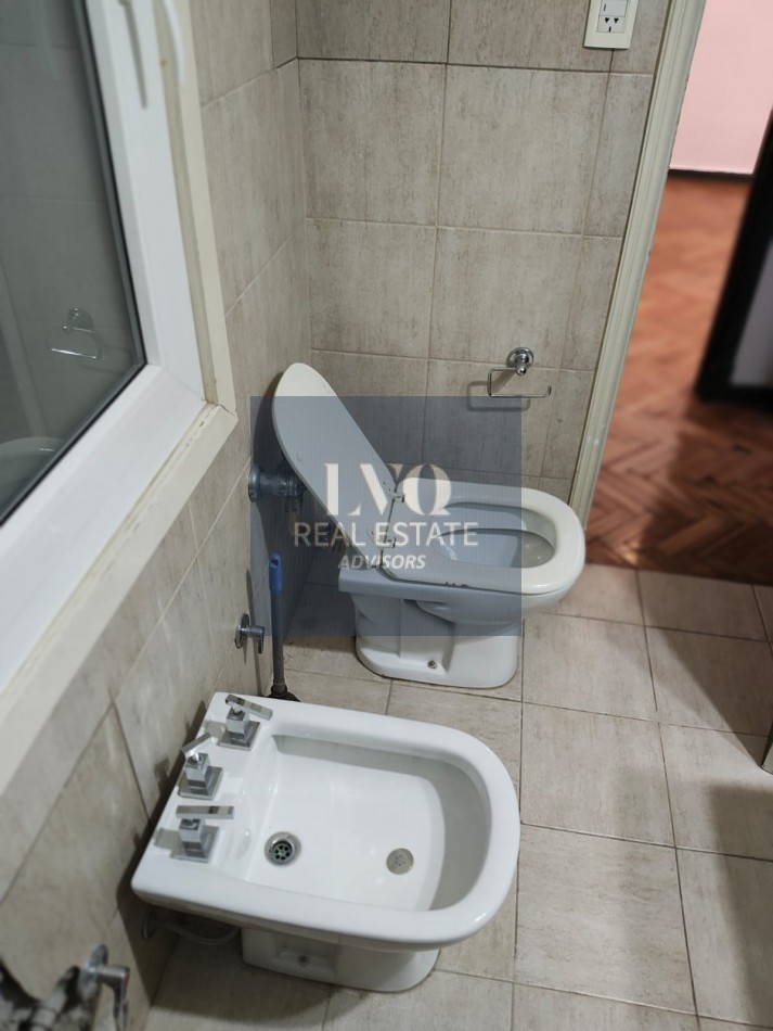 RECOLETA 2 Ambientes muy amplios 40m² + Patio Interno 6m²