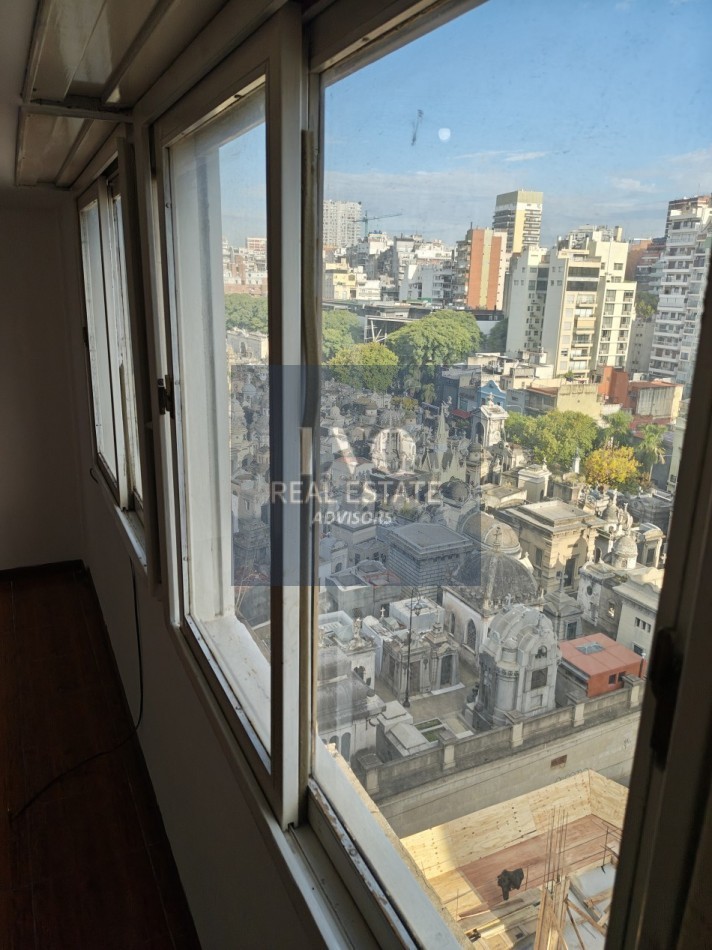 RECOLETA 1 Ambiente 27 m² - Piso 10 RECOLETA OPEN MALL - Cementerio de la RECOLETA - CABA.