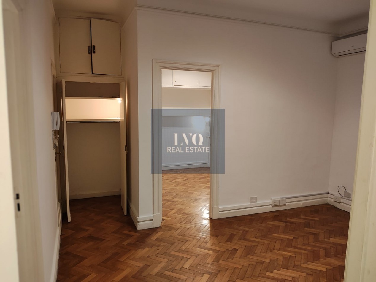 RECOLETA 2 Ambientes muy amplios 40m². RECICLADO A NUEVO