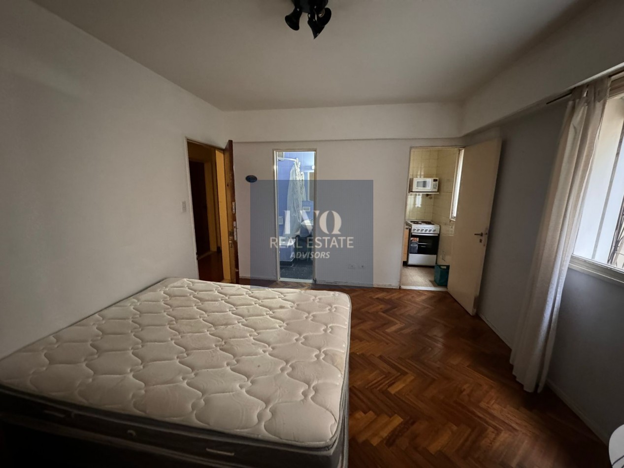 RECOLETA 1 AMBIENTE - Rodriguez Peña al 1180 Piso 9 - Monoambiente con COCINA + Baño Independiente IDEAL A RECICLAR