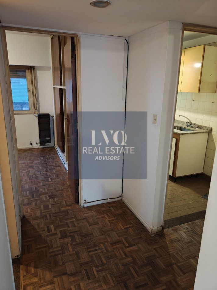 RECOLETA 2 Ambientes - Superficie 36m² aprox.- Cocina + Lavadero independiente Muy LUMINOSO.