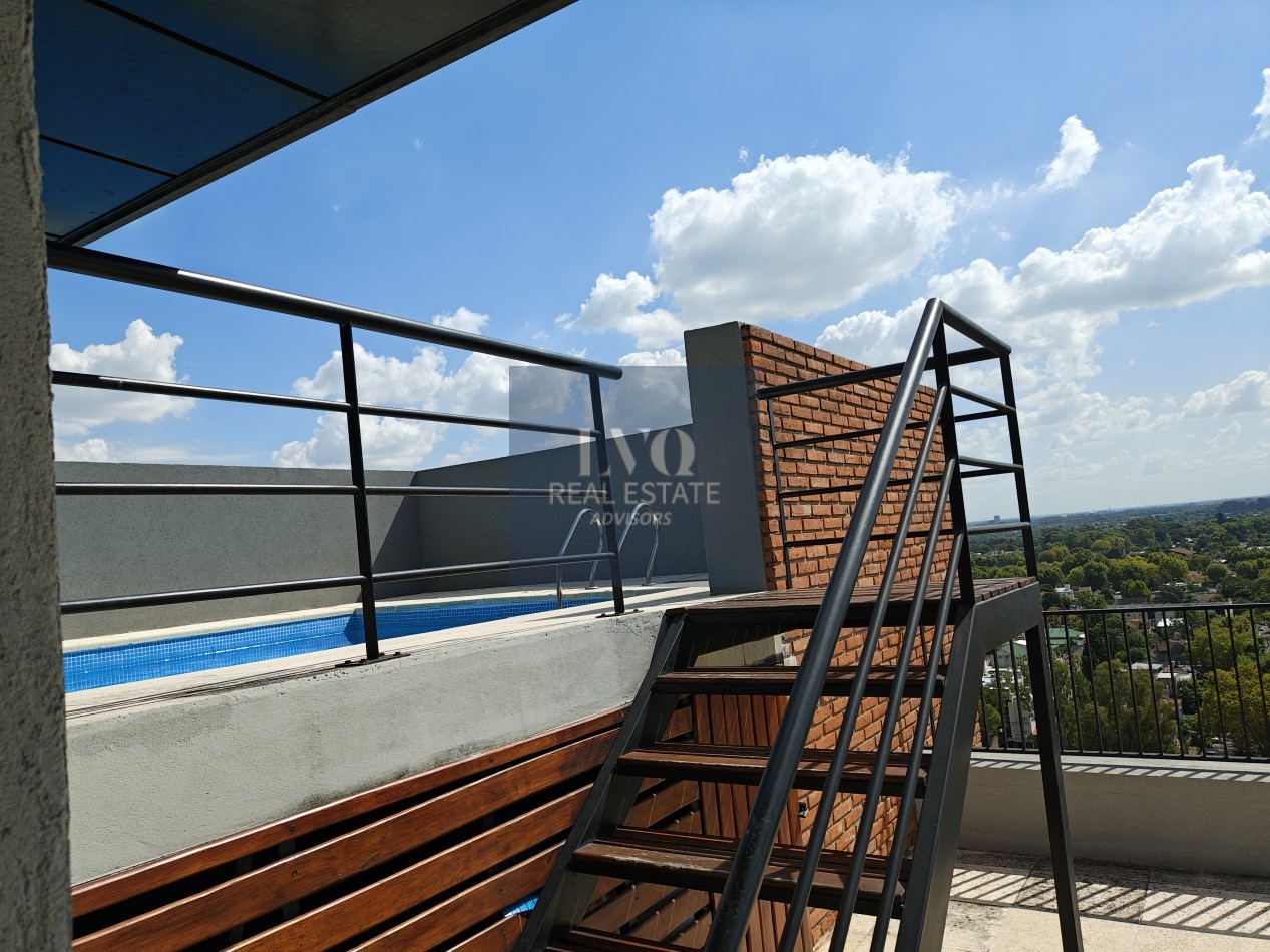 TIGRE 2 Ambientes 53m² con Balcon 5m² Vista 360° RIO TODO SOL + FULL Amenities SUM + PICINA + Laundry.-