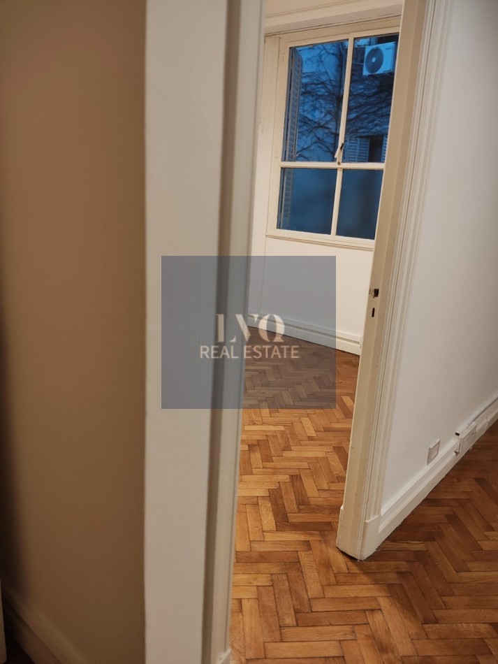 RECOLETA 2 Ambientes muy amplios 40m². RECICLADO A NUEVO