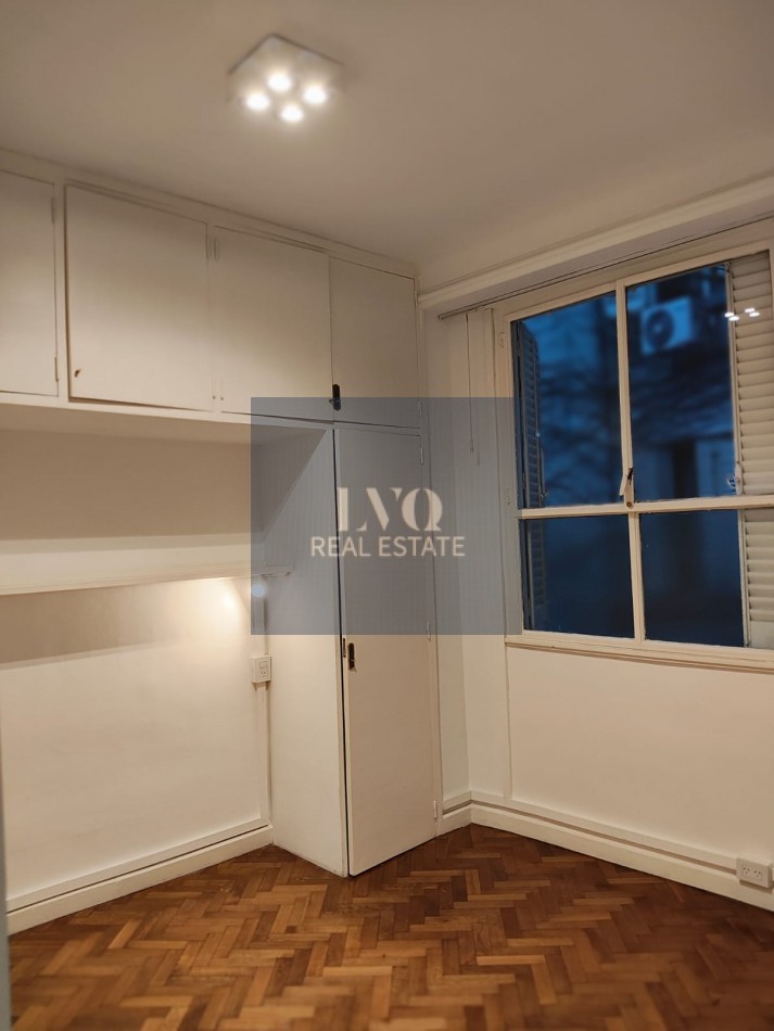 RECOLETA 2 Ambientes muy amplios 40m². RECICLADO A NUEVO