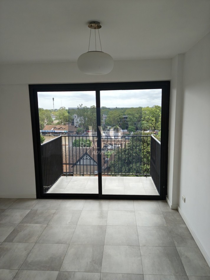 TIGRE 2 Ambientes 53m² con Balcon 5m² Vista 360° RIO TODO SOL + FULL Amenities SUM + PICINA + Laundry.-