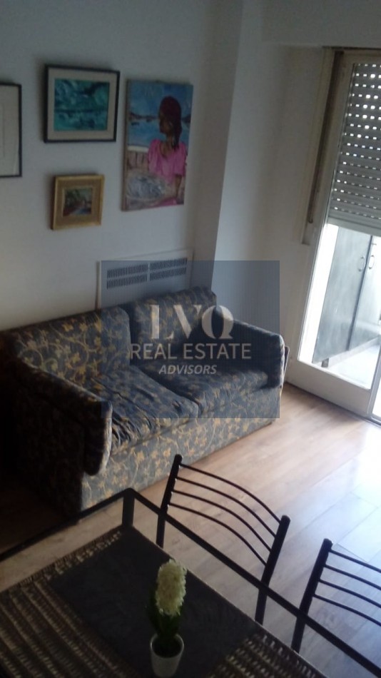 RECOLETA 1 Ambiente - Av. Las Heras 1621 Piso 4 Depto E - AMOBLADO + Balcon- A metros de la Plaza VICENTE LOPEZ