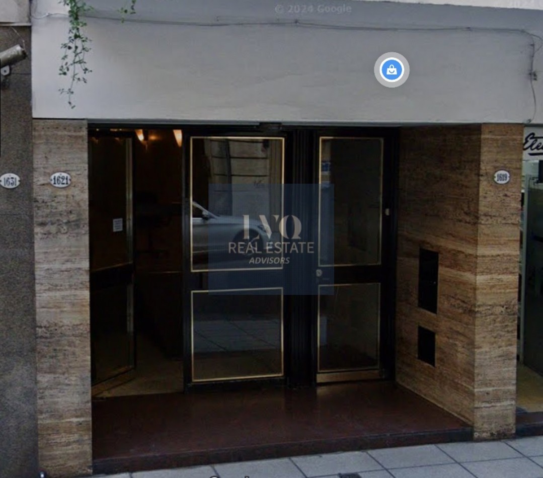 RECOLETA 1 Ambiente - Av. Las Heras 1621 Piso 4 Depto E - AMOBLADO + Balcon- A metros de la Plaza VICENTE LOPEZ