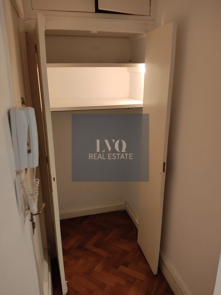 RECOLETA 2 Ambientes muy amplios 40m². RECICLADO A NUEVO