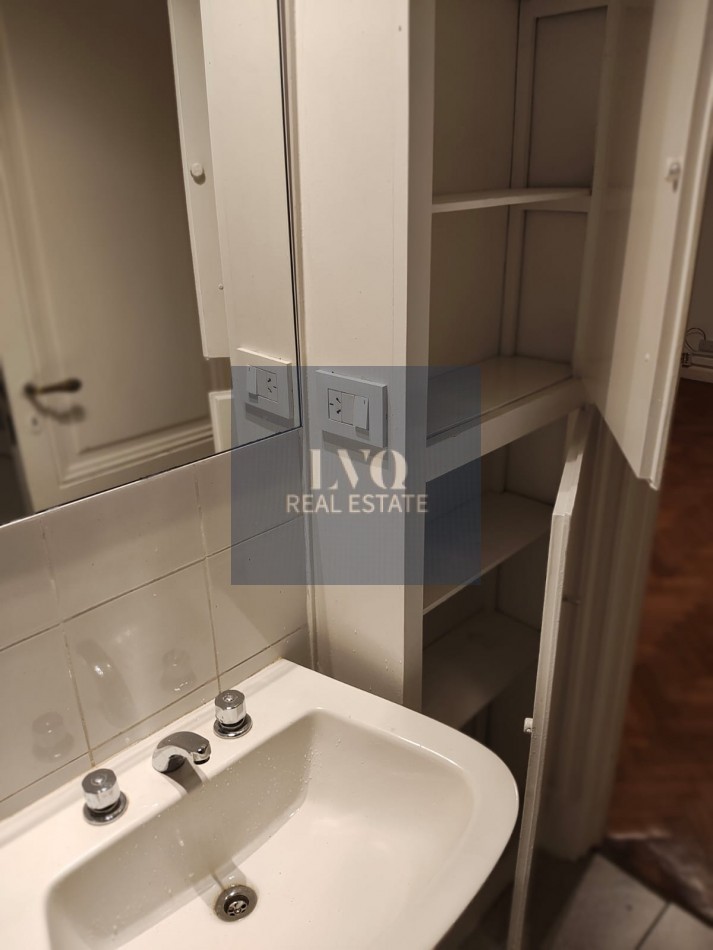 RECOLETA 2 Ambientes muy amplios 40m². RECICLADO A NUEVO