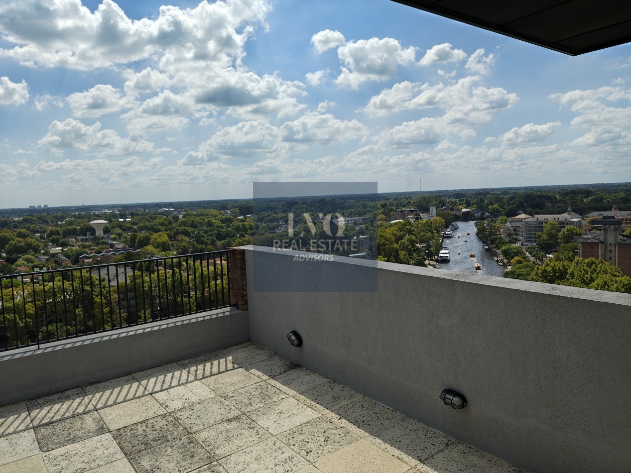 TIGRE 2 Ambientes 53m² con Balcon 5m² Vista 360° RIO TODO SOL + FULL Amenities SUM + PICINA + Laundry.-