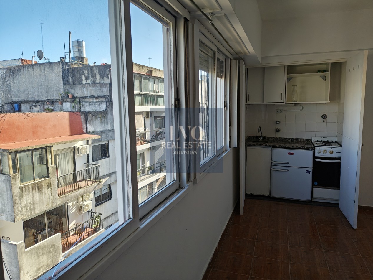 RECOLETA 1 Ambiente 27 m² - Piso 12 DIVINO!!! Todo SOL!!!- RECOLETA URBAN MALL - CABA. 