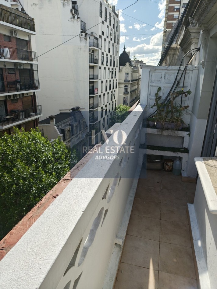 RECOLETA 1 AMBIENTE + Balcon al frente TODO SOL DIVINO!!!!! PISO 7 al frente -
