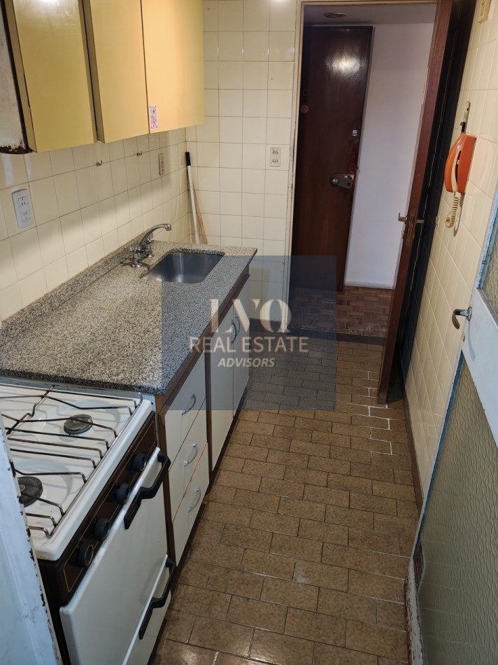 RECOLETA 2 Ambientes - Superficie 36m² aprox.- Cocina + Lavadero independiente Muy LUMINOSO.