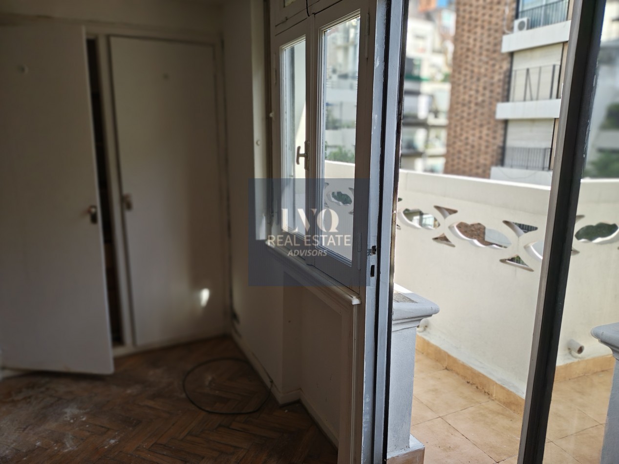 RECOLETA 1 AMBIENTE + Balcon al frente TODO SOL DIVINO!!!!! PISO 7 al frente -