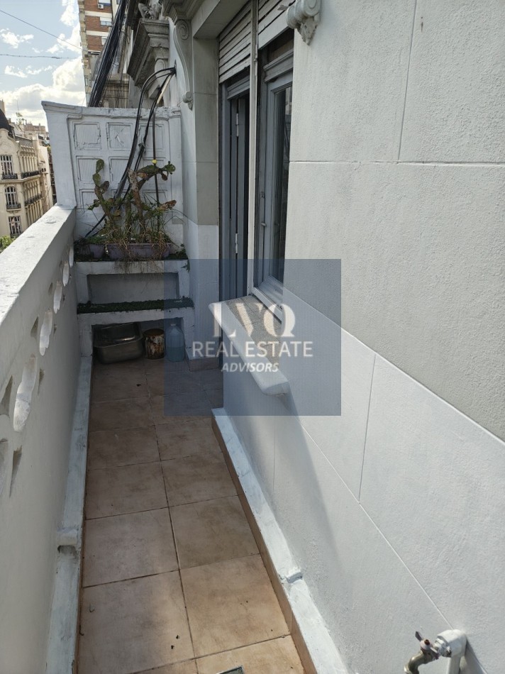 RECOLETA 1 AMBIENTE + Balcon al frente TODO SOL DIVINO!!!!! PISO 7 al frente -