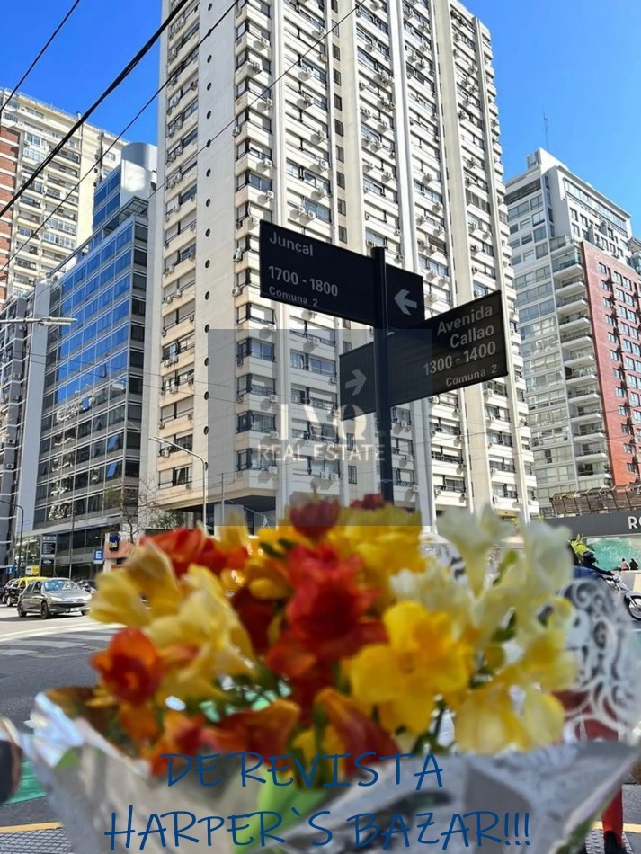 A Edificio LOS GALGOS Recoleta 2 Amb. Pileta+GYM+TENIS+SPA+RESTO-BAR - Exclusivo Edificio DE REVISTA HARPER´S BAZAR