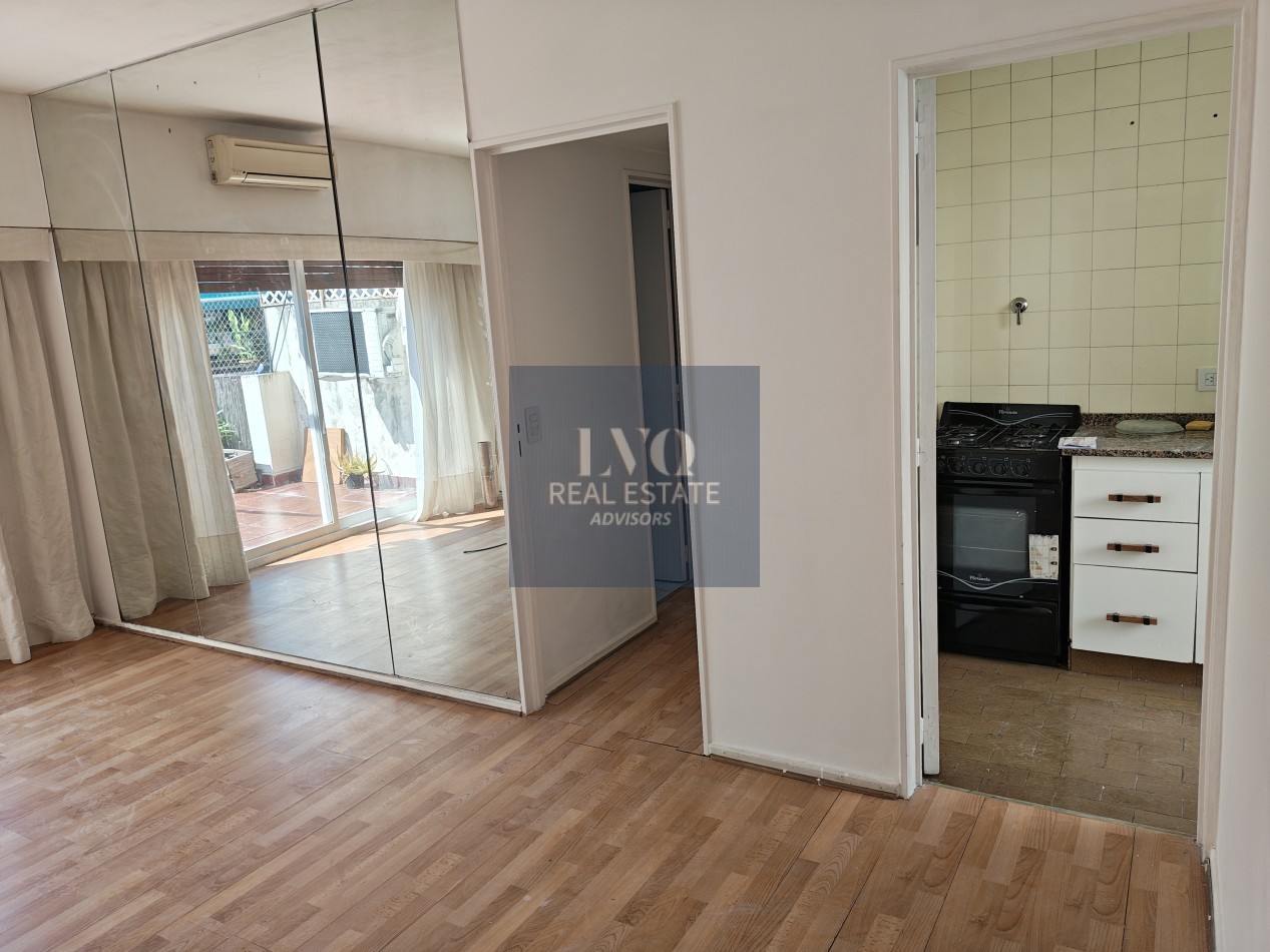 ALTO PALERMO 3 Ambientes 75m² +TERRAZA 35m² al frente + Patio Interno contrafrente.