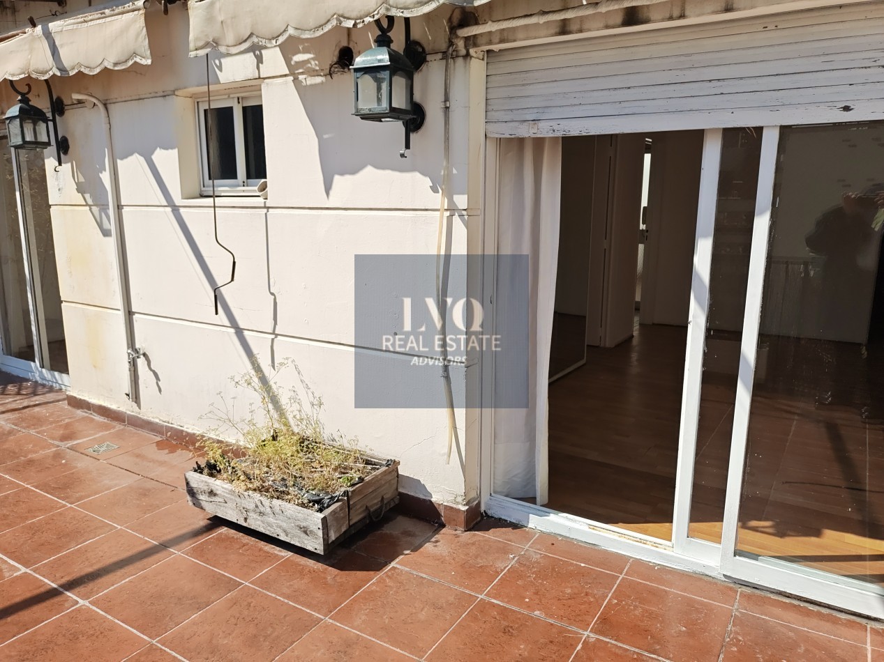 ALTO PALERMO 3 Ambientes 75m² +TERRAZA 35m² al frente + Patio Interno contrafrente.