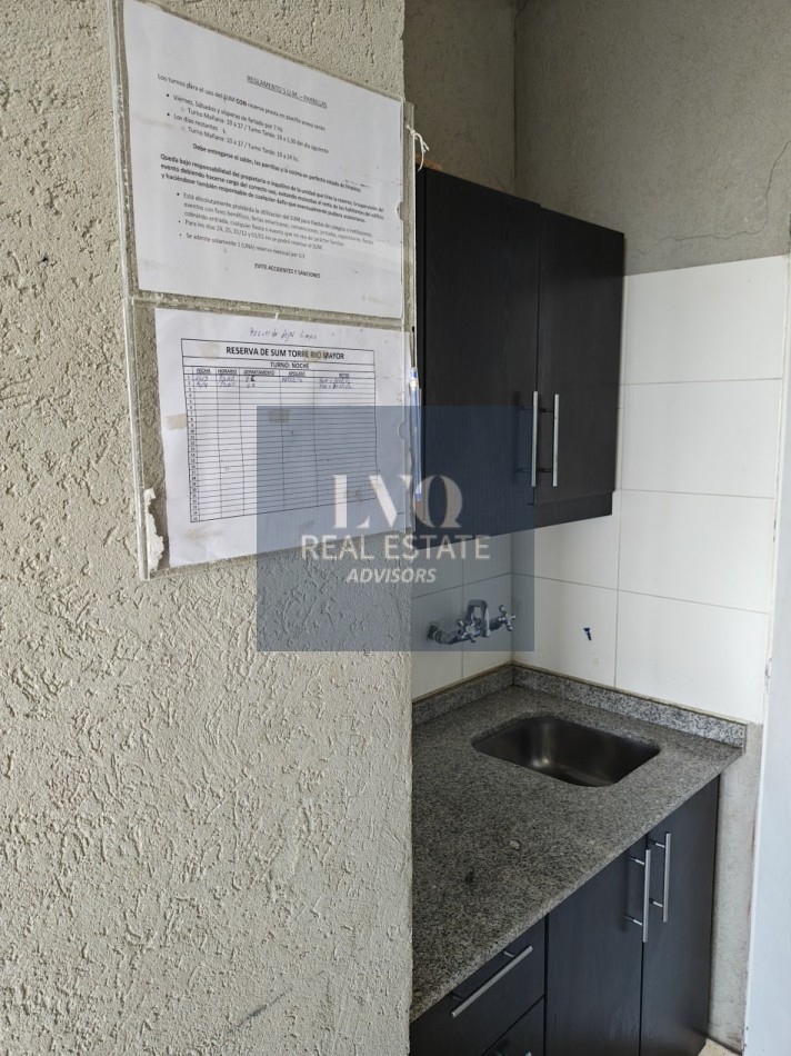 TIGRE 2 Ambientes 53m² con Balcon 5m² Vista 360° RIO TODO SOL + FULL Amenities SUM + PICINA + Laundry.-
