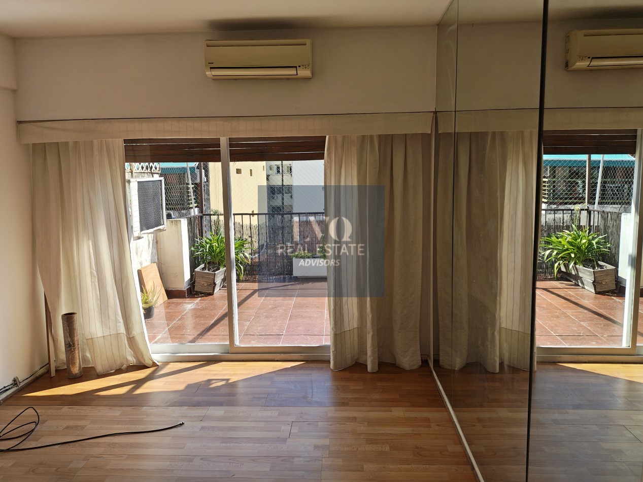 ALTO PALERMO 3 Ambientes 75m² +TERRAZA 35m² al frente + Patio Interno contrafrente.