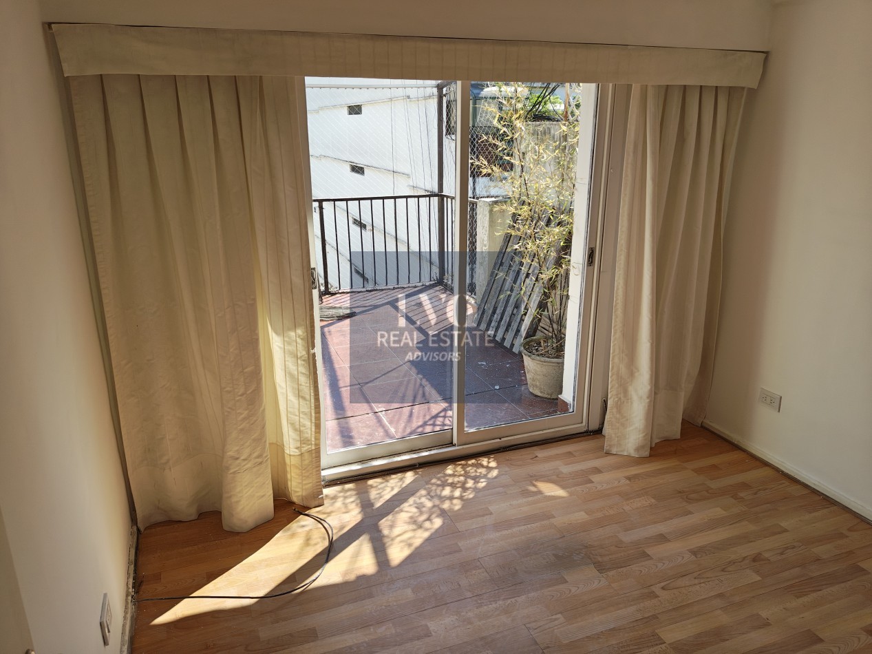 ALTO PALERMO 3 Ambientes 75m² +TERRAZA 35m² al frente + Patio Interno contrafrente.