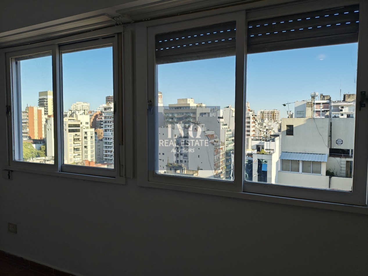 RECOLETA 1 Ambiente 27 m² - Piso 12 DIVINO!!! Todo SOL!!!- RECOLETA URBAN MALL - CABA. 