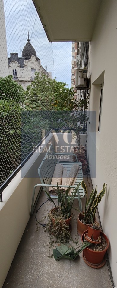 RECOLETA 3 Ambientes 80m² DIVINO + Balcon al Frente TODO SOL. - RECICLADO