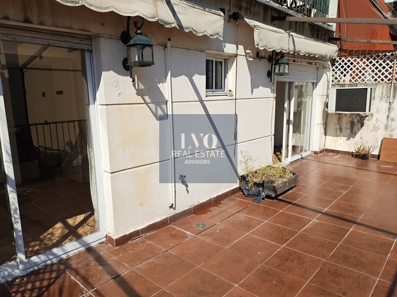 ALTO PALERMO 3 Ambientes 75m² +TERRAZA 35m² al frente + Patio Interno contrafrente.