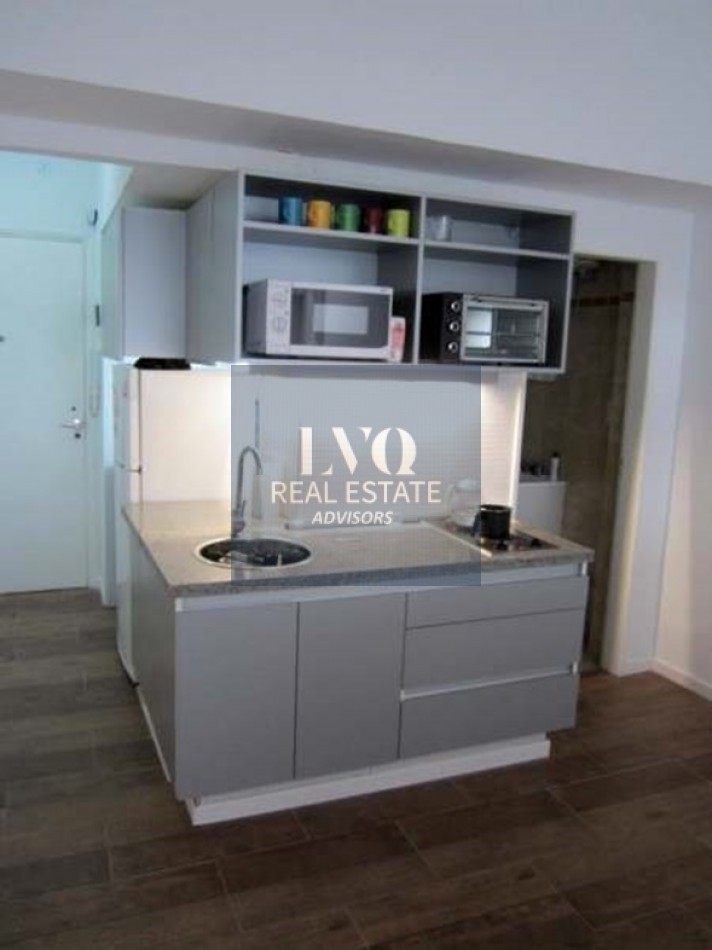 ALTO PALERMO 1 Ambiente 32m² al frente EQUIPADO AMOBLADO A FULL Ideal INVERSION-RENTA tipo AirB&B, Booking, Etc.