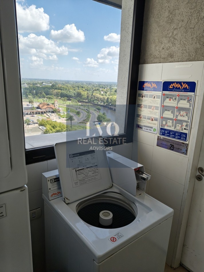 TIGRE 2 Ambientes 53m² con Balcon 5m² Vista 360° RIO TODO SOL + FULL Amenities SUM + PICINA + Laundry.-
