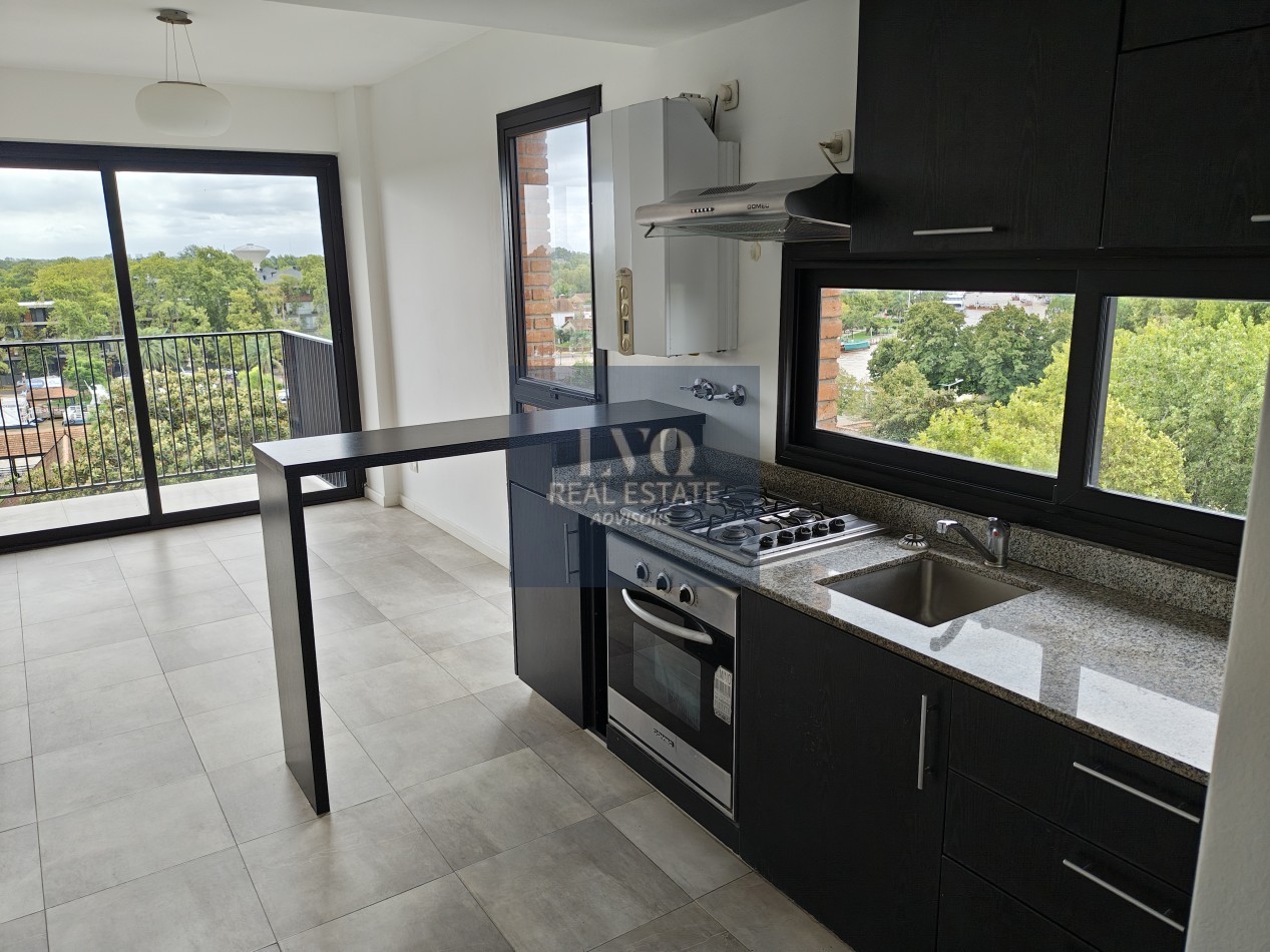 TIGRE 2 Ambientes 53m² con Balcon 5m² Vista 360° RIO TODO SOL + FULL Amenities SUM + PICINA + Laundry.-