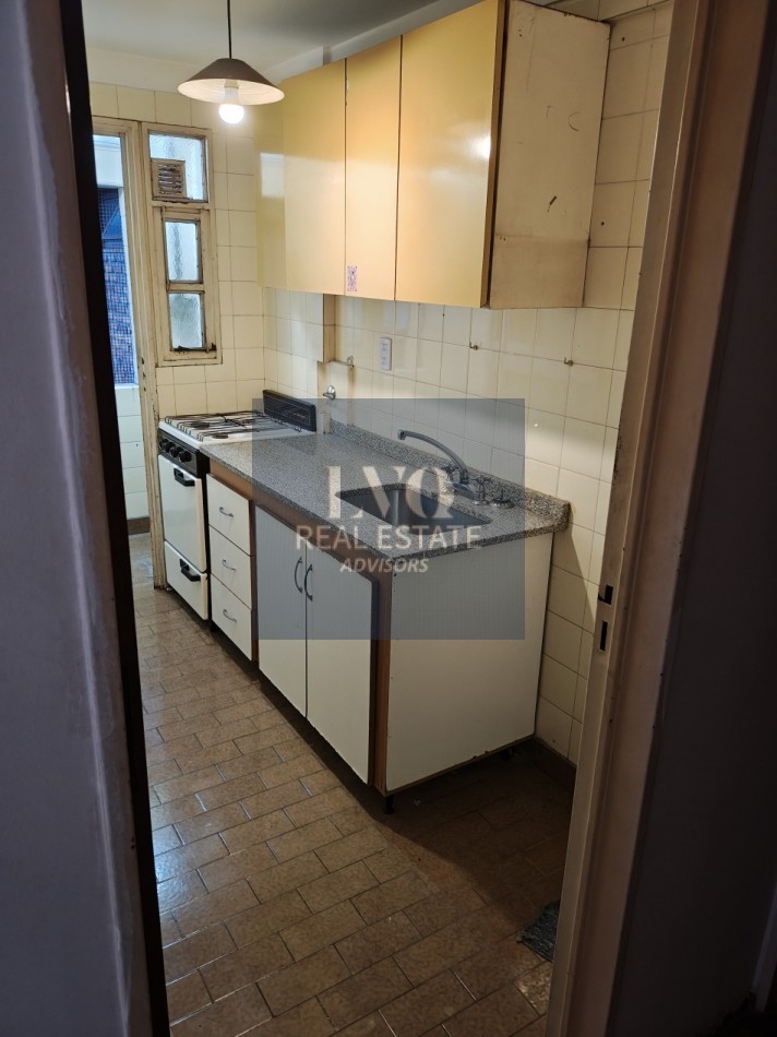 RECOLETA 2 Ambientes - Superficie 36m² aprox.- Cocina + Lavadero independiente Muy LUMINOSO.