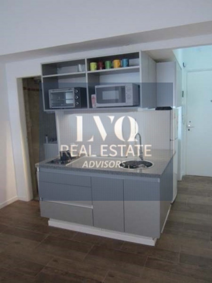 ALTO PALERMO 1 Ambiente 34m² al frente EQUIPADO AMOBLADO A FULL Ideal INVERSION-RENTA tipo AirB&B, Booking, Etc.
